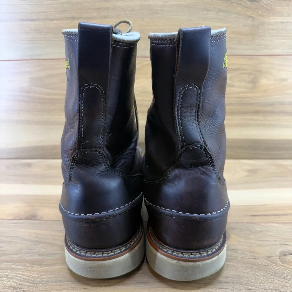 Thorogood American Heritage Moc Toe Boot 10.5 D Waterproof Soft Toe USA Made